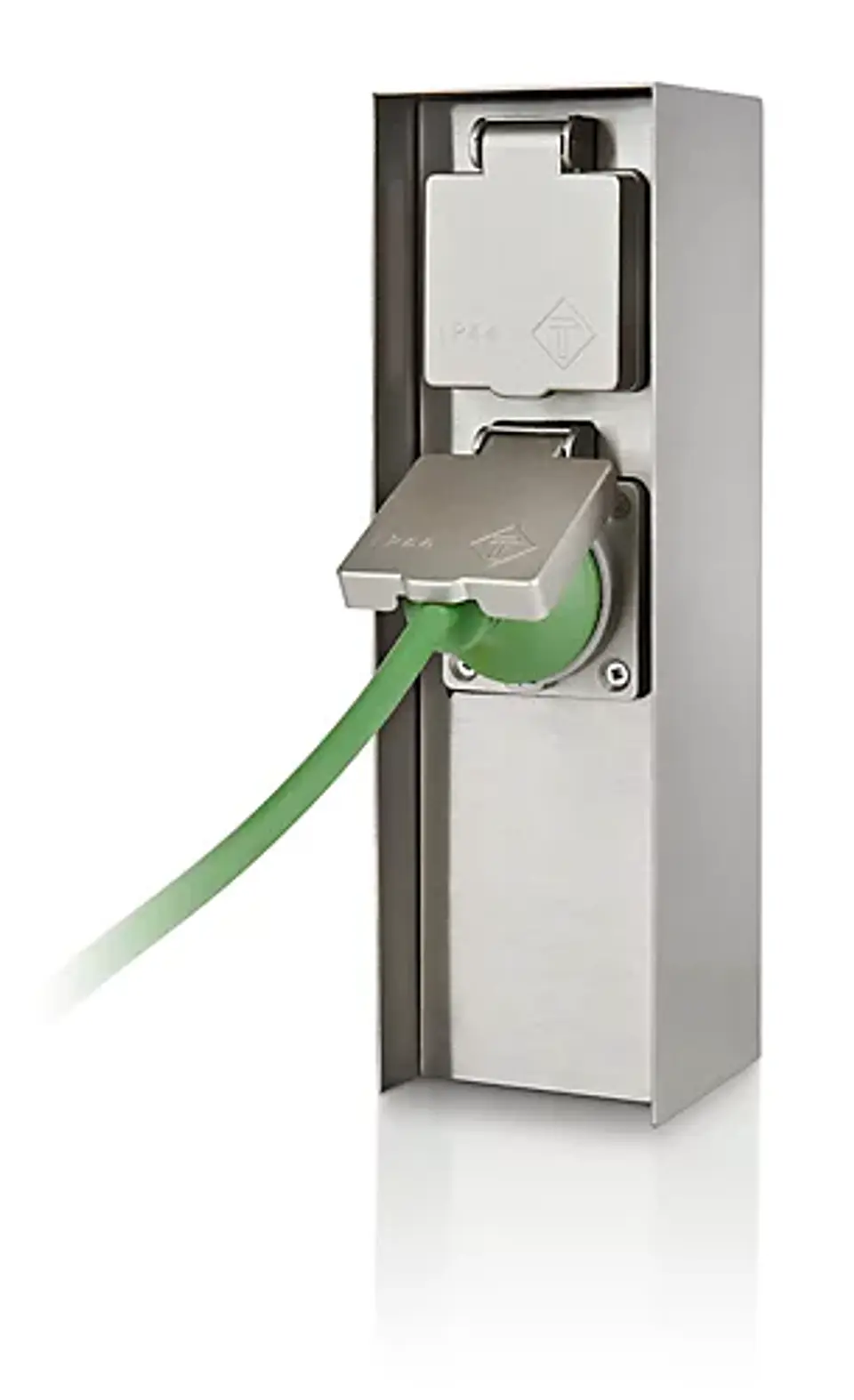 Poste com 2 tomadas para jardim Philips 2