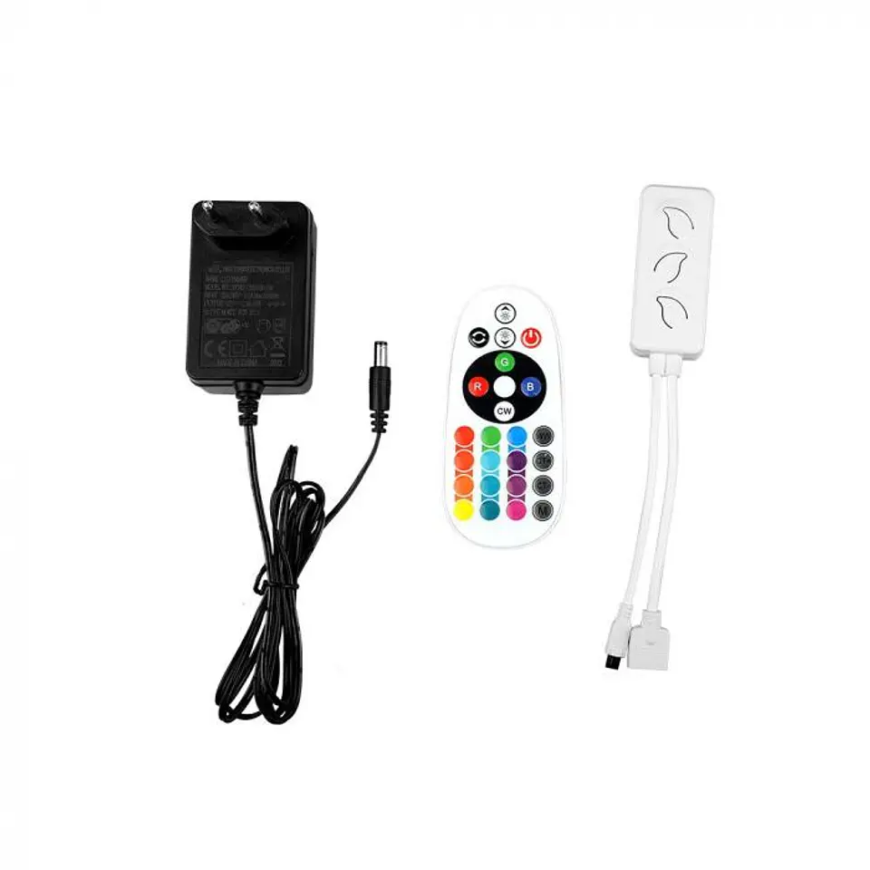 LED Strip Kit 4W/M RGB+3IN1 EU PLUG V-TAC 2