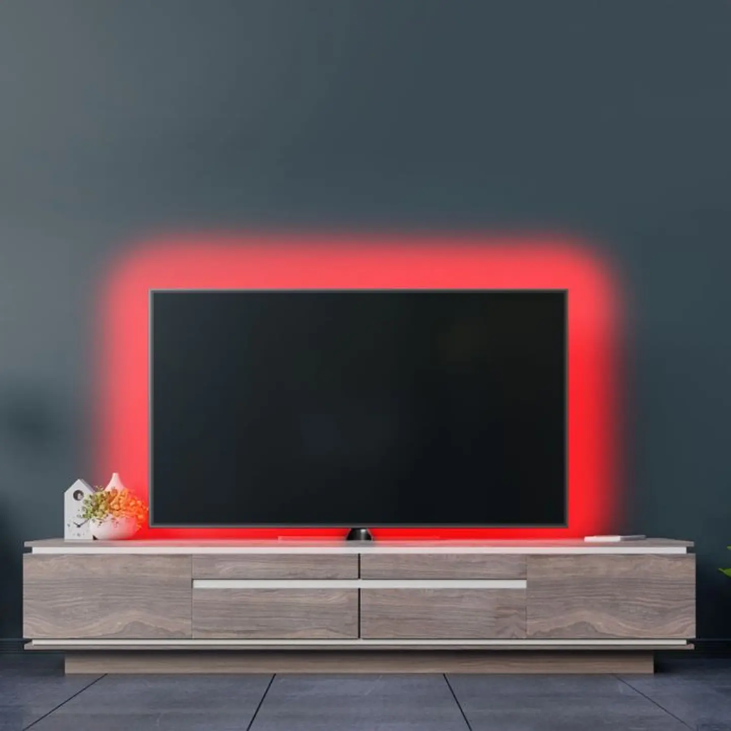 LED Strip Kit 4W/M RGB+3IN1 EU PLUG V-TAC 11