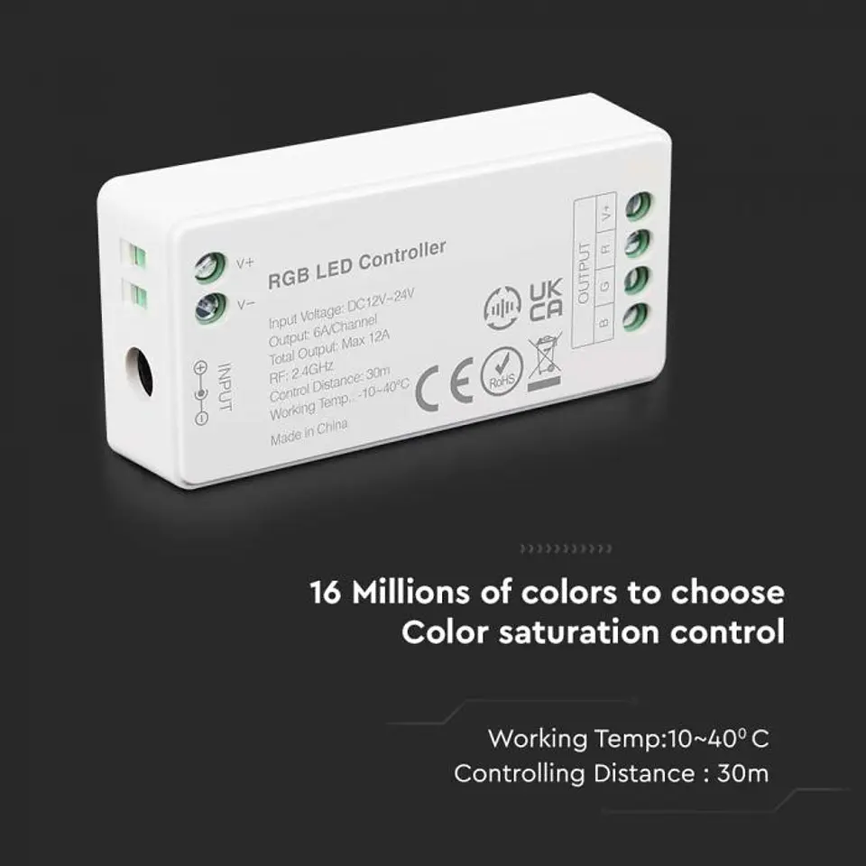 Controlador RGB+W WIFI V-TAC 2