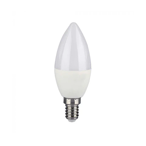 Lâmpada vela Smart 4.8W E14 compatível c/Alexa e Google home RGB+WW+CW V-TAC