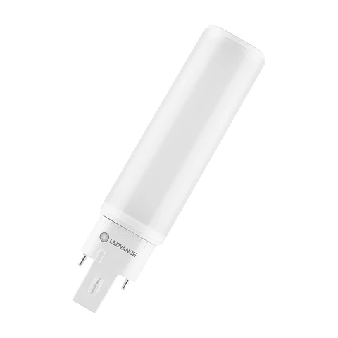 Lâmpada DULUX LED D/E 18 HF & AC Mains V 7W 840 G24Q-2 Ledvance