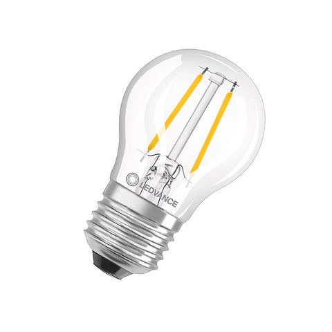 Lâmpada LED Classic P40 DIM 4.8W 827 E27 Ledvance