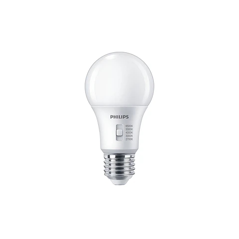 Lâmpada CorePro LEDbulb DIM 8-60W A60 E27 5CCT Philips