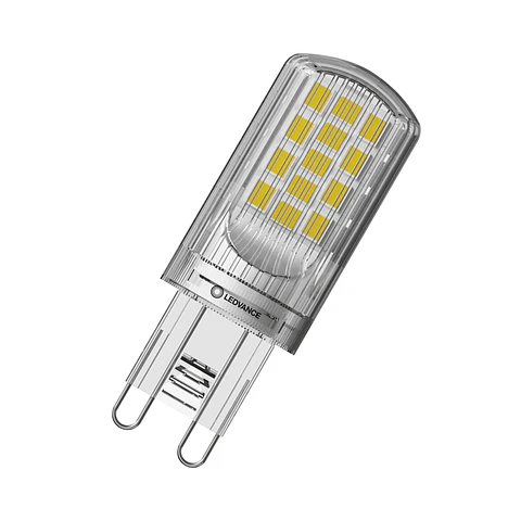 Lâmpada LED PIN 40 DIM P 4W 827 G9 300° Clear Ledvance