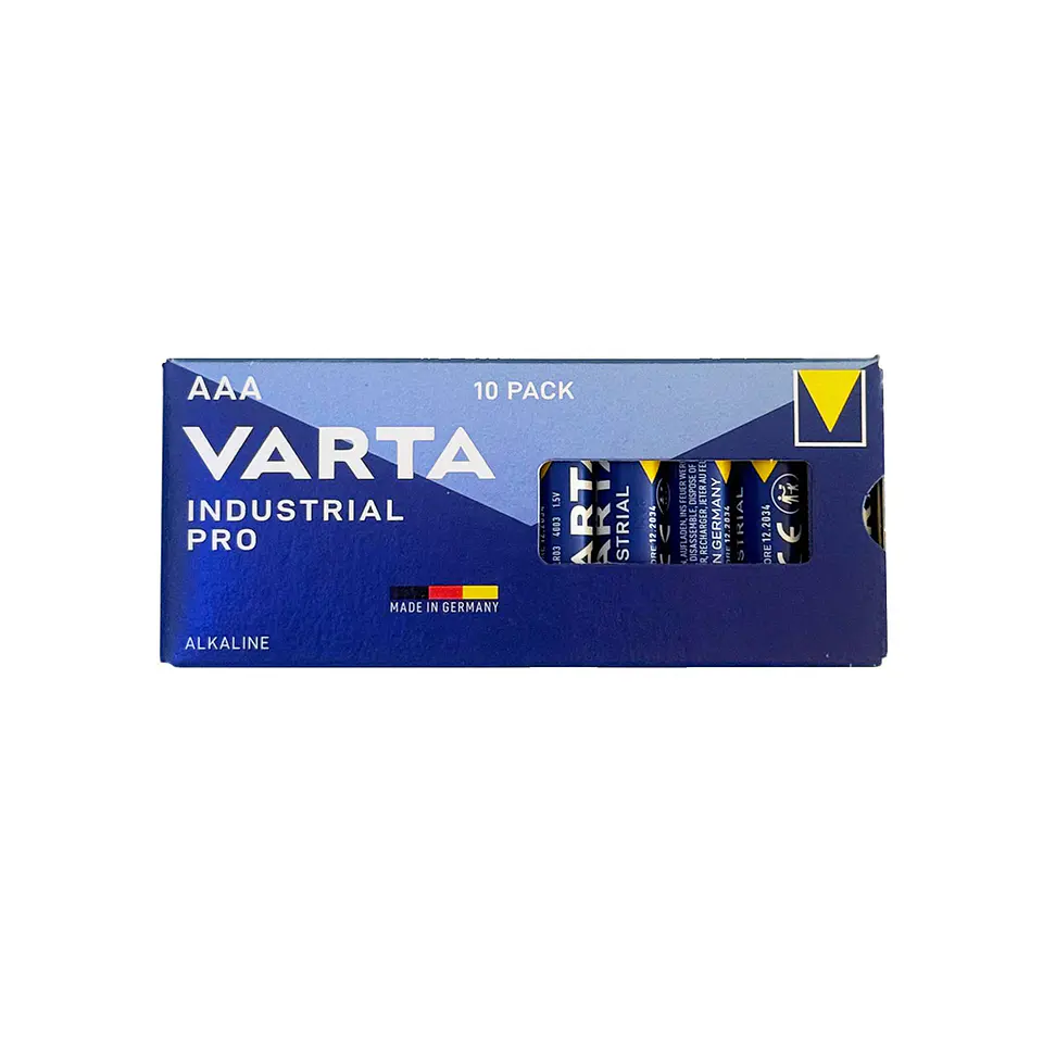 Pilha Alcalina AAA 1,5V LR03 (pack 10) Varta 1