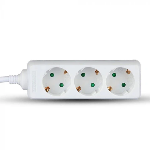 Base múltiple de 3 vías 3G1.5mm² X 3m V-TAC