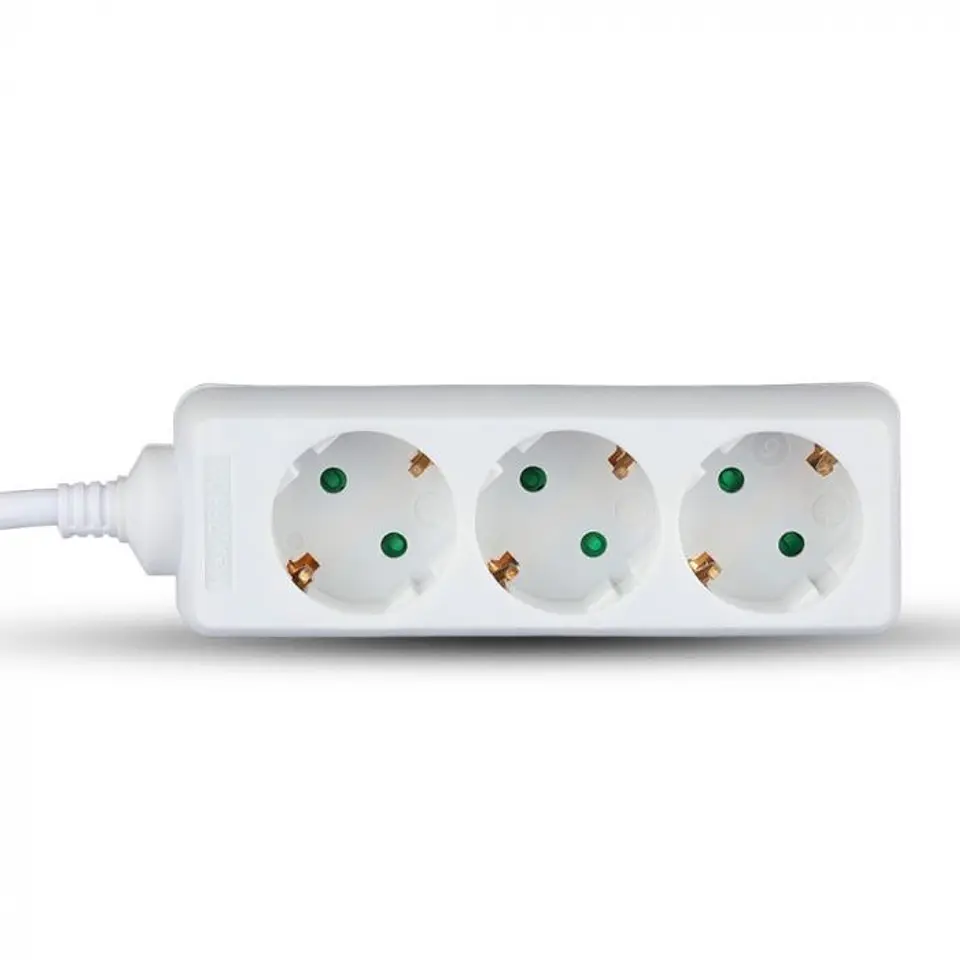 Extensão de 3 vias 3G1.5mm² X 3m V-TAC 1