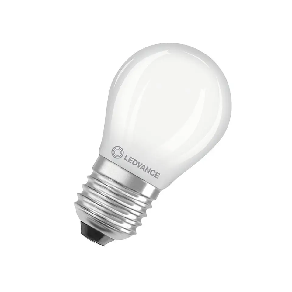 Bombilla LED Classic P 40 Filament DIM P 4.8W 827 Frosted E27 Ledvance 1