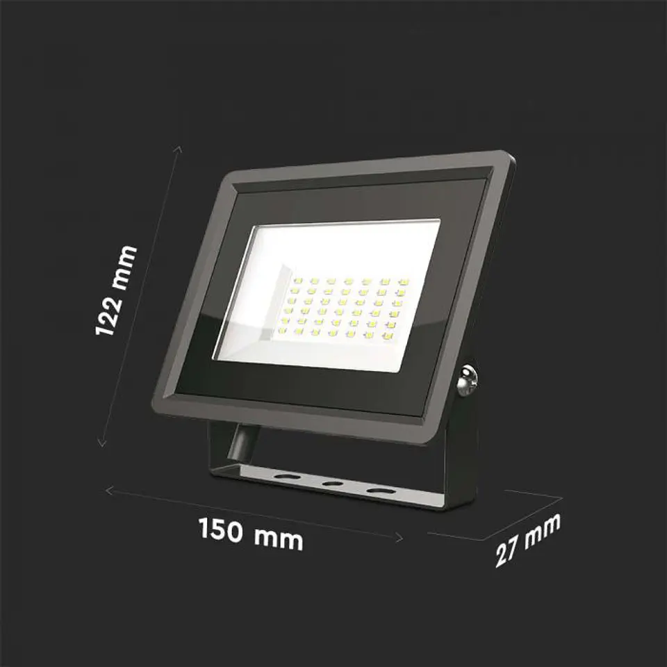 Projetor LED SMD F-Series 30W 4000K Preto V-TAC 2
