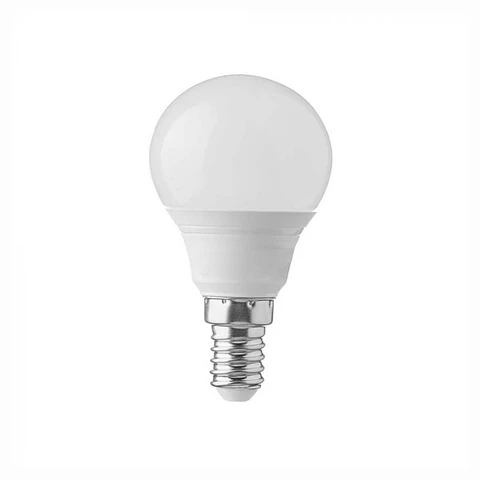 Lâmpada LED Plastic 4.5W 3000K E14 P45 V-TAC