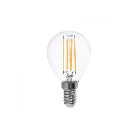 Bombilla LED de filamento 4W 3000K E14 P45 V-TAC