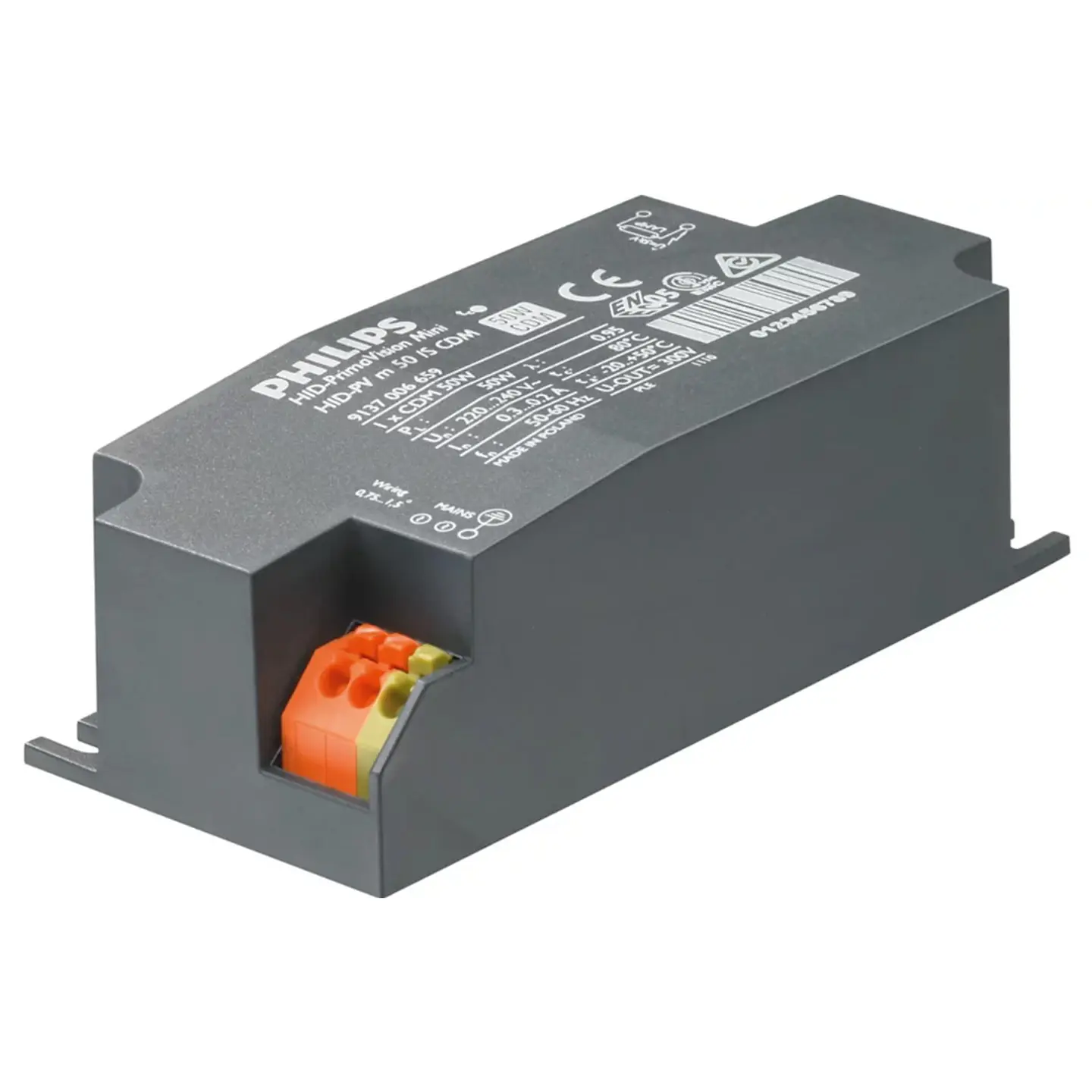 Balastro HID-PV m 20 /S CDM 220-240V 50/60HZ Philips 1