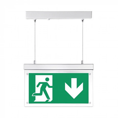 Armadura de emergência suspensa LED SMD 2W 6000K V-TAC