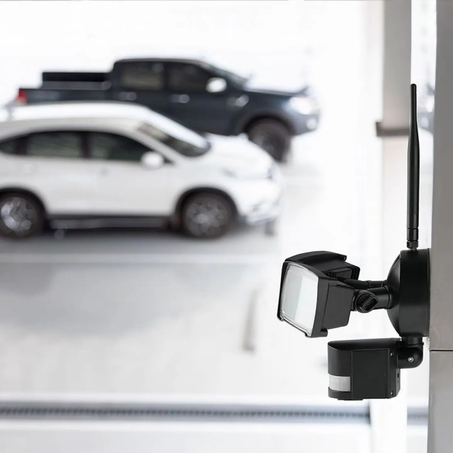 LED Floodlight 18W with WIFI camera sensor Black V-TAC 10