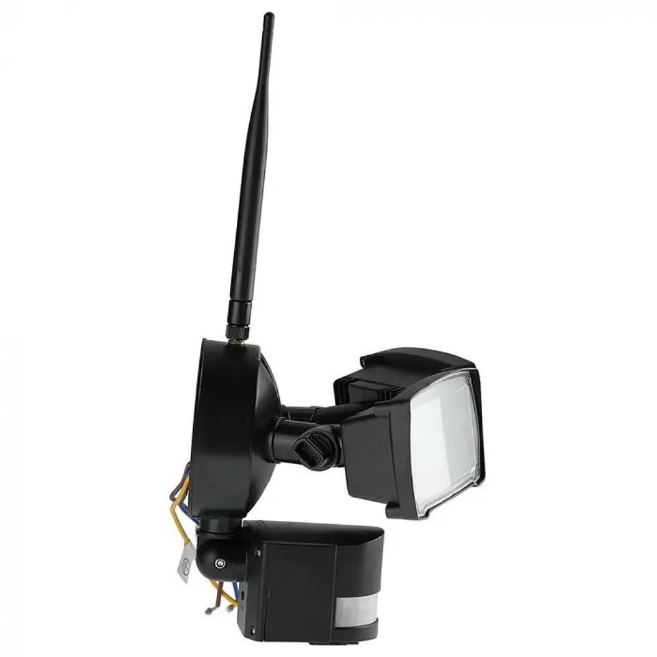 LED Floodlight 18W with WIFI camera sensor Black V-TAC 2