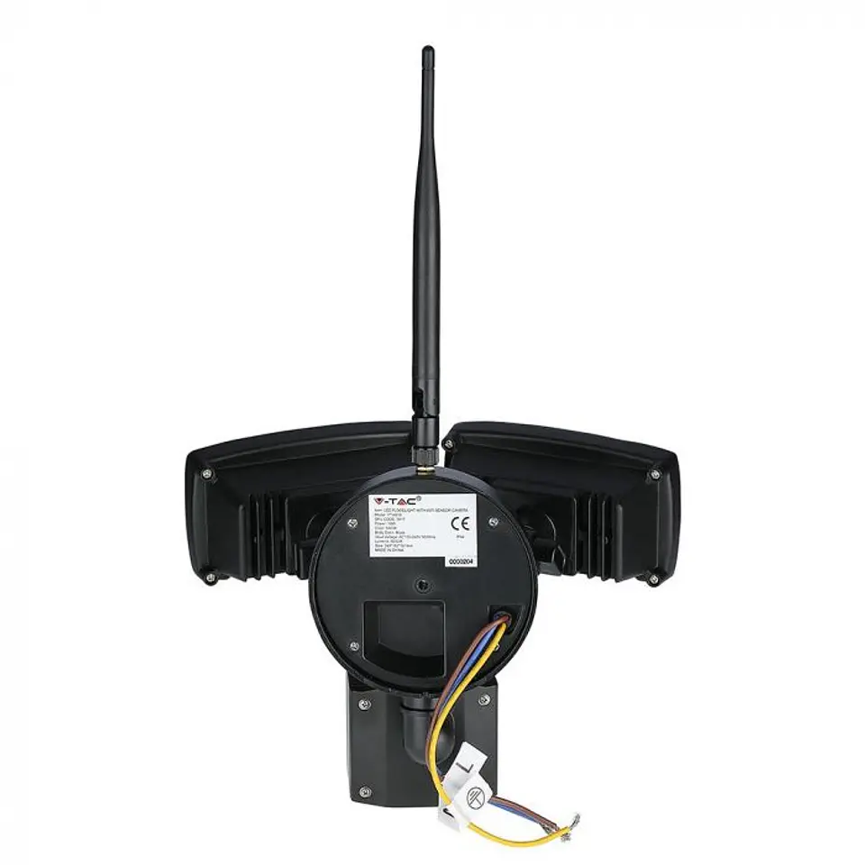 LED Floodlight 18W with WIFI camera sensor Black V-TAC 3