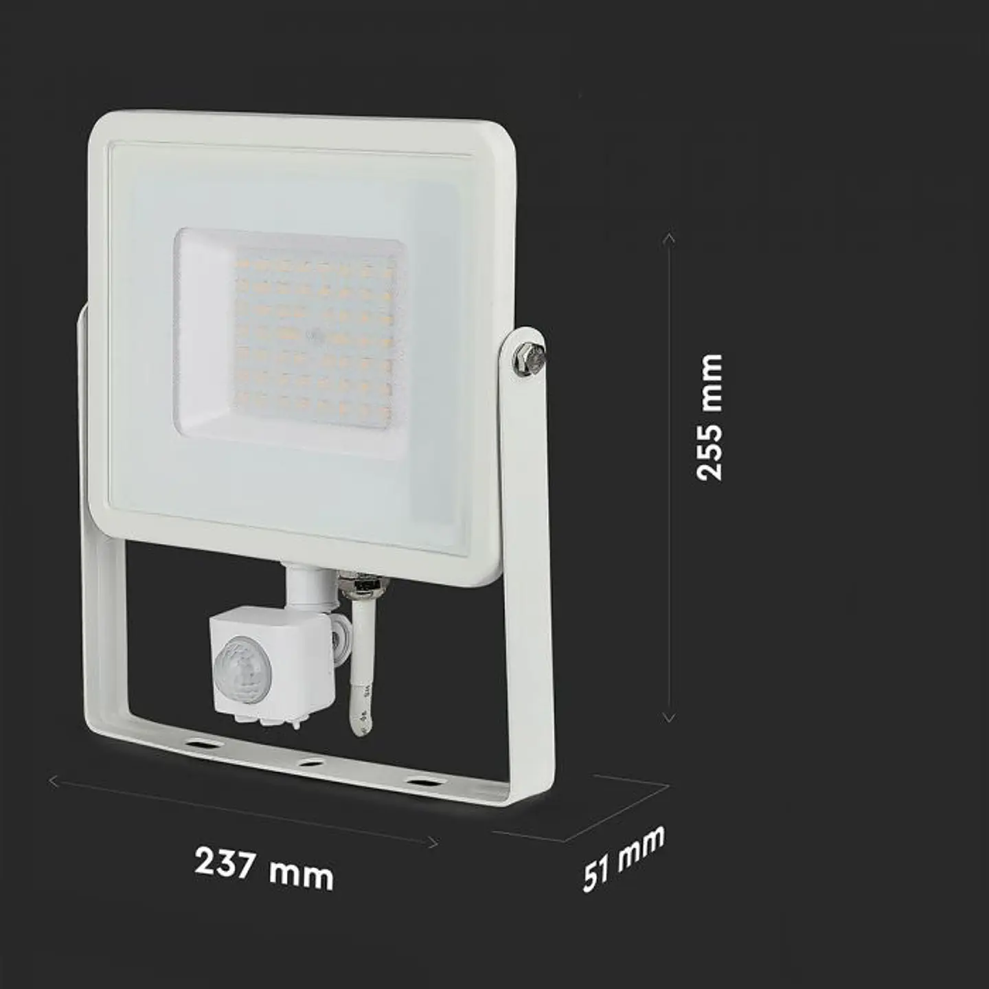 Proyector LED Samsung Chip con sensor 50W 4000K Blanco V-TAC 6