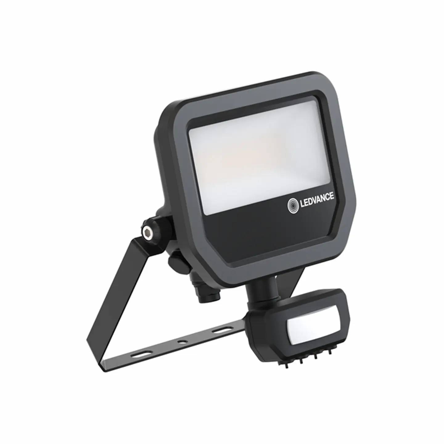 Floodlight with sensor 20 SN P 17W 2K4LM PS SY100 Black Ledvance 1