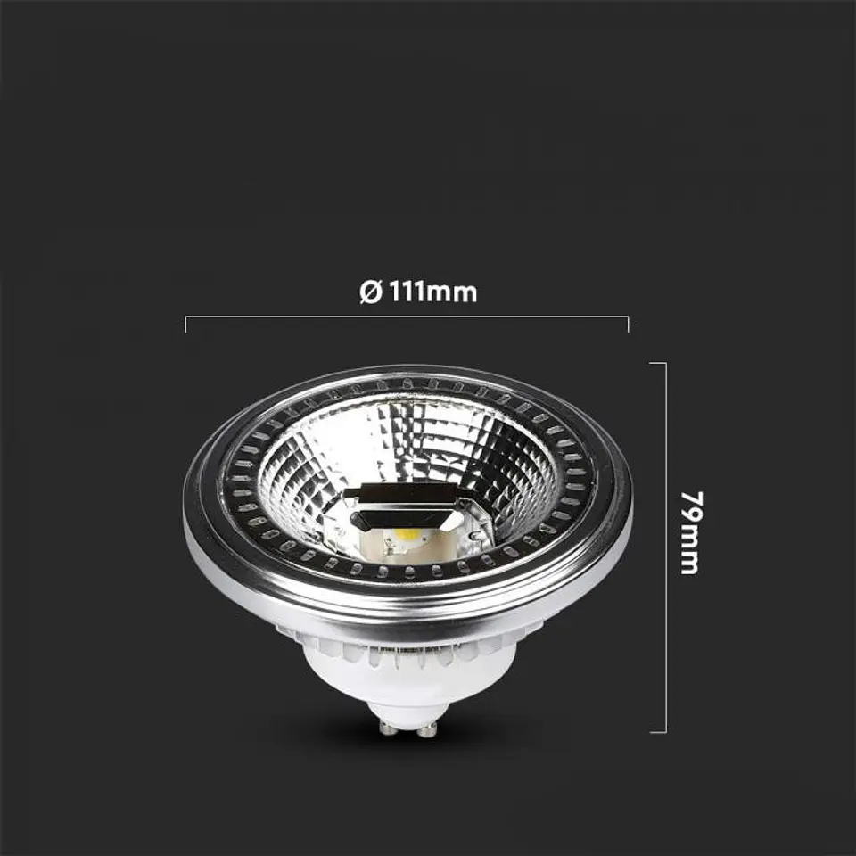 Lâmpada AR111 12W 4000K GU10 40° DIM V-TAC 4