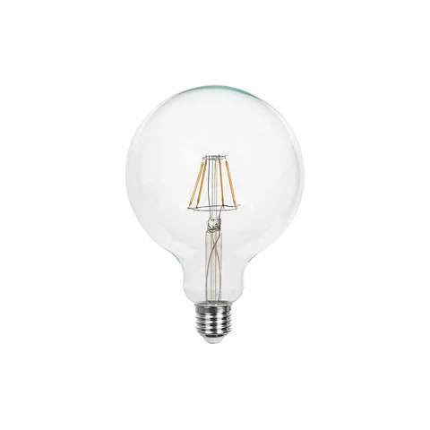 Bombilla LED filamento 10W 3000K E27 G125 V-TAC
