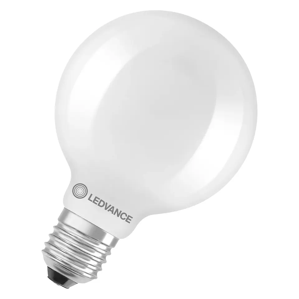 Lamp LED Classic Globe 95 75 Filament DIM P 7.5W 827 E27 Frosted Ledvance 2