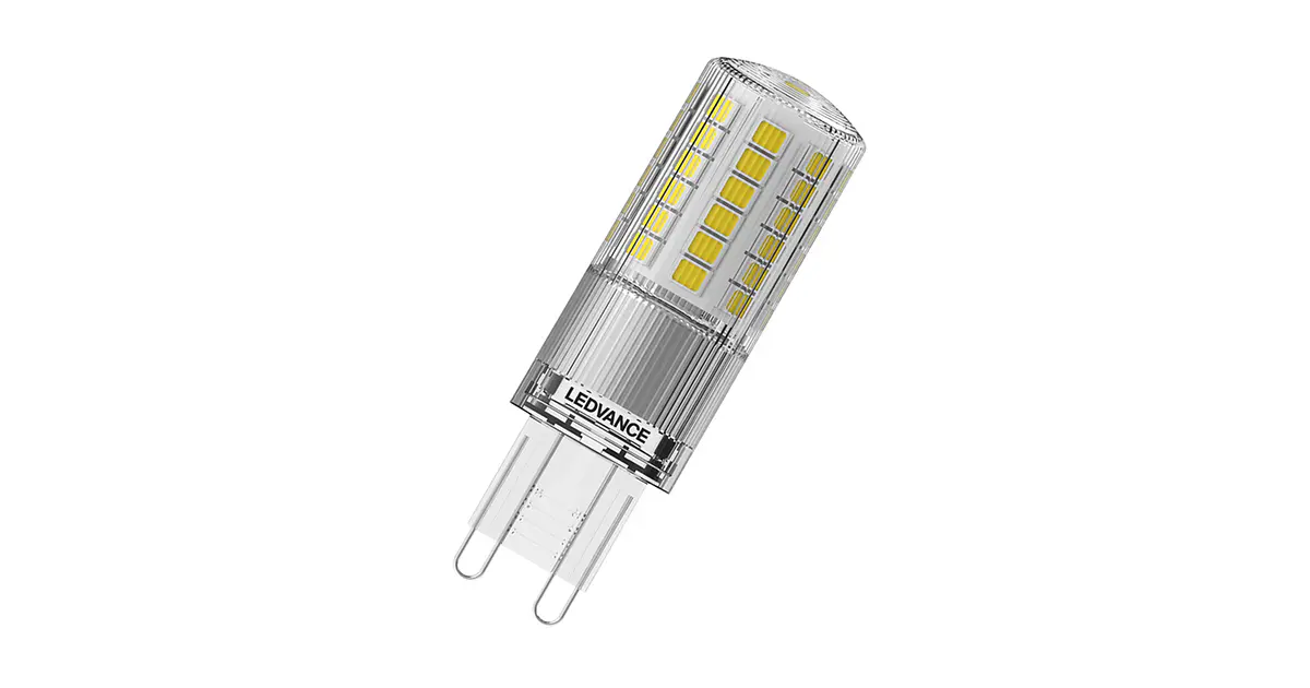 Lamp LED PIN 50 P 4.8W 840 Clear G9 320° Ledvance