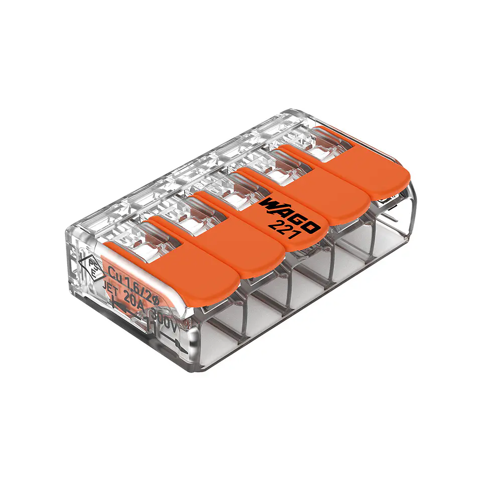 Conector 221-415, 5 Wago 1