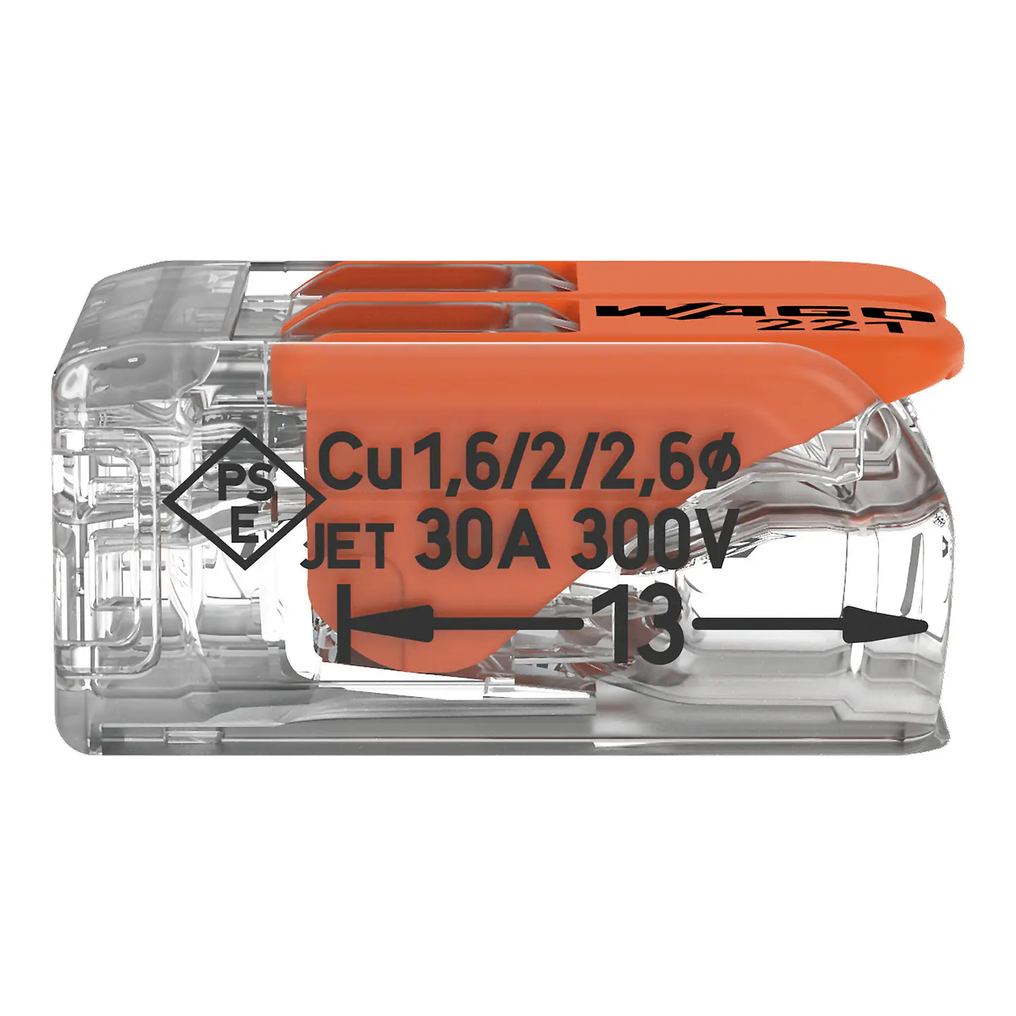 Conector 221-612, 2 Wago 4
