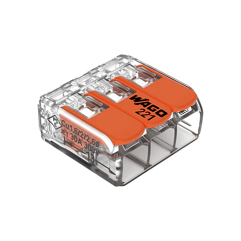 Connector 221-613 3 links Wago
