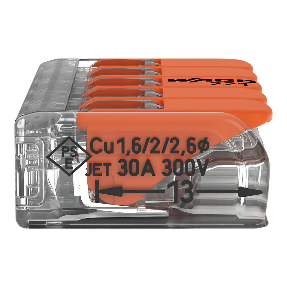 Conector 221-615, 5 Wago 4