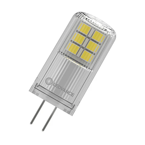 Lâmpada LED PIN 28 P 2.2W 827 G4 320° Clear Ledvance