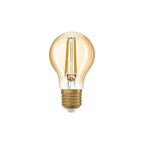 Bombilla Vintage 1906 Classic A 63 Filament 7.5W 824 E27 Gold Ledvance