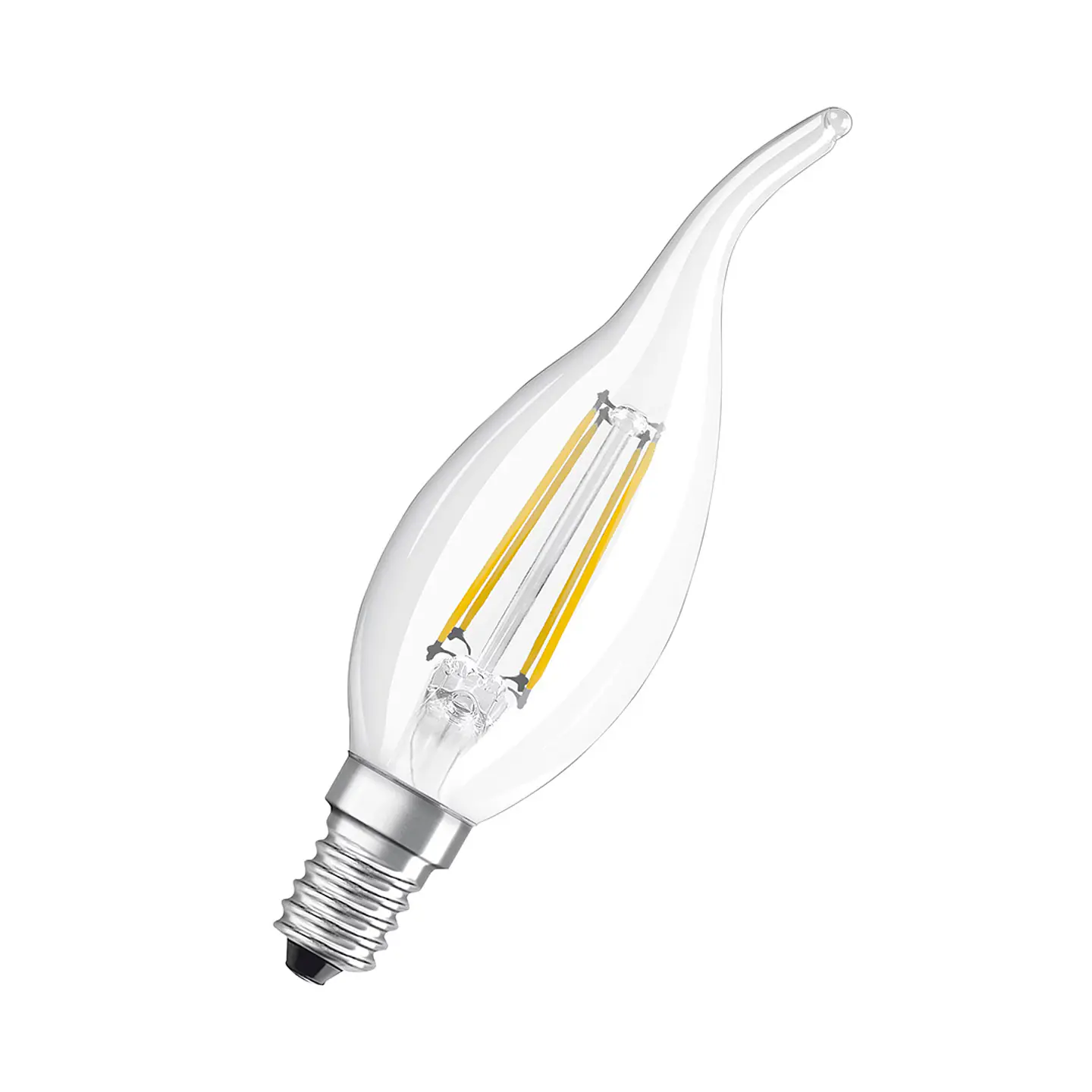 Bombilla LED Star Classic BA 40 Filament 4W 827 E14 Clear Ledvance 2