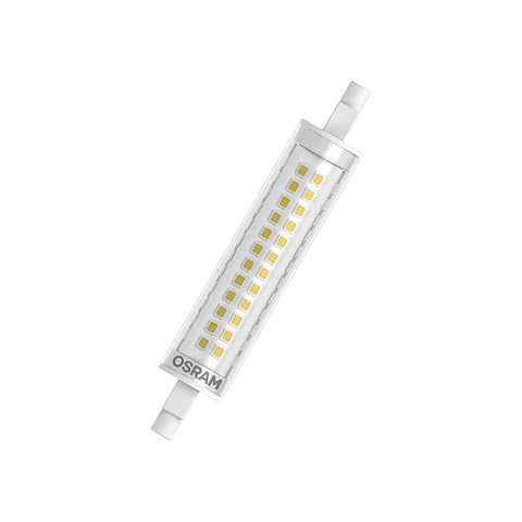 Lâmpada LED Slim Line 118 100 12W 827 R7s 300° Clear Ledvance