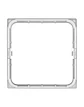 Downlight Ring Slim Square 210 WT Ledvance - thumbnail 3