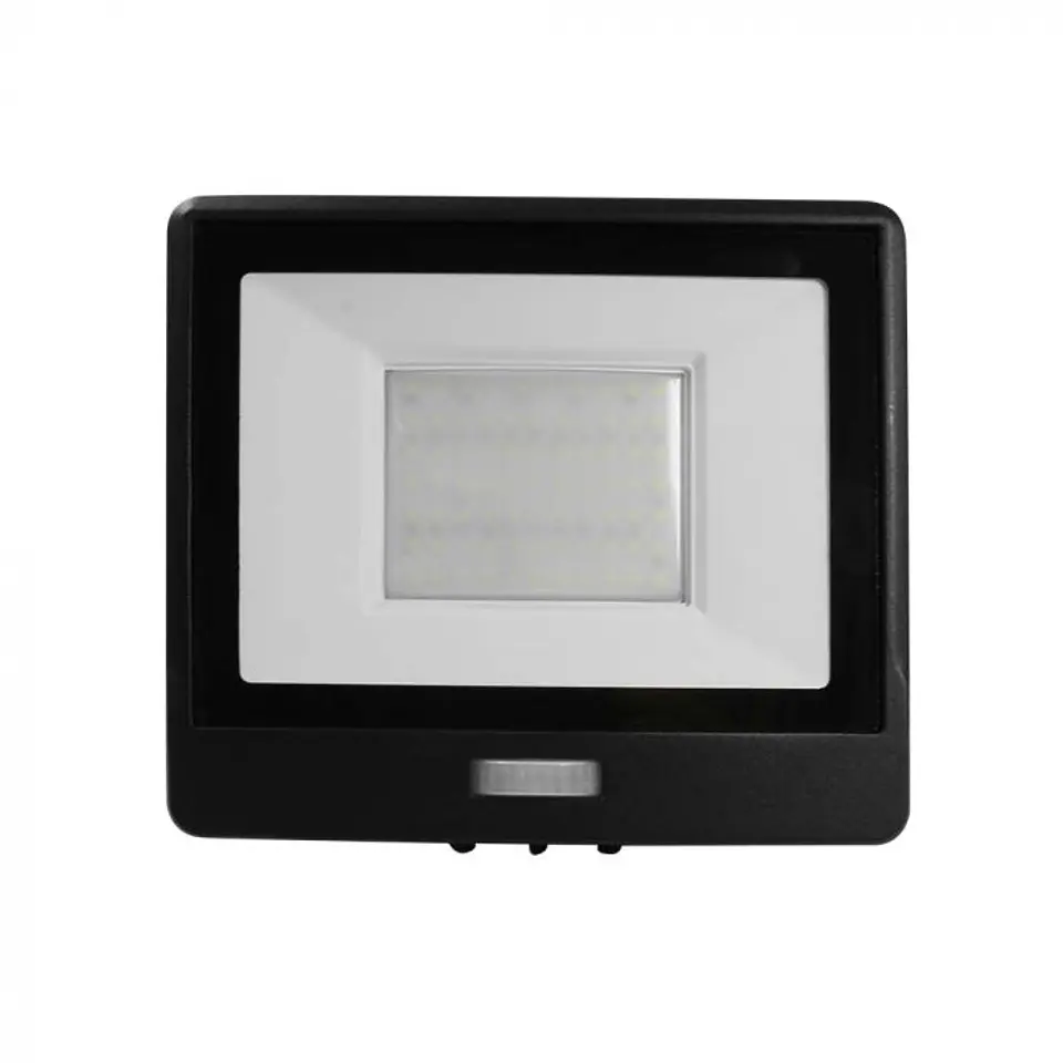 Floodlight LED 50W w/sensor PIR Samsung Chip, 1m de cable 2