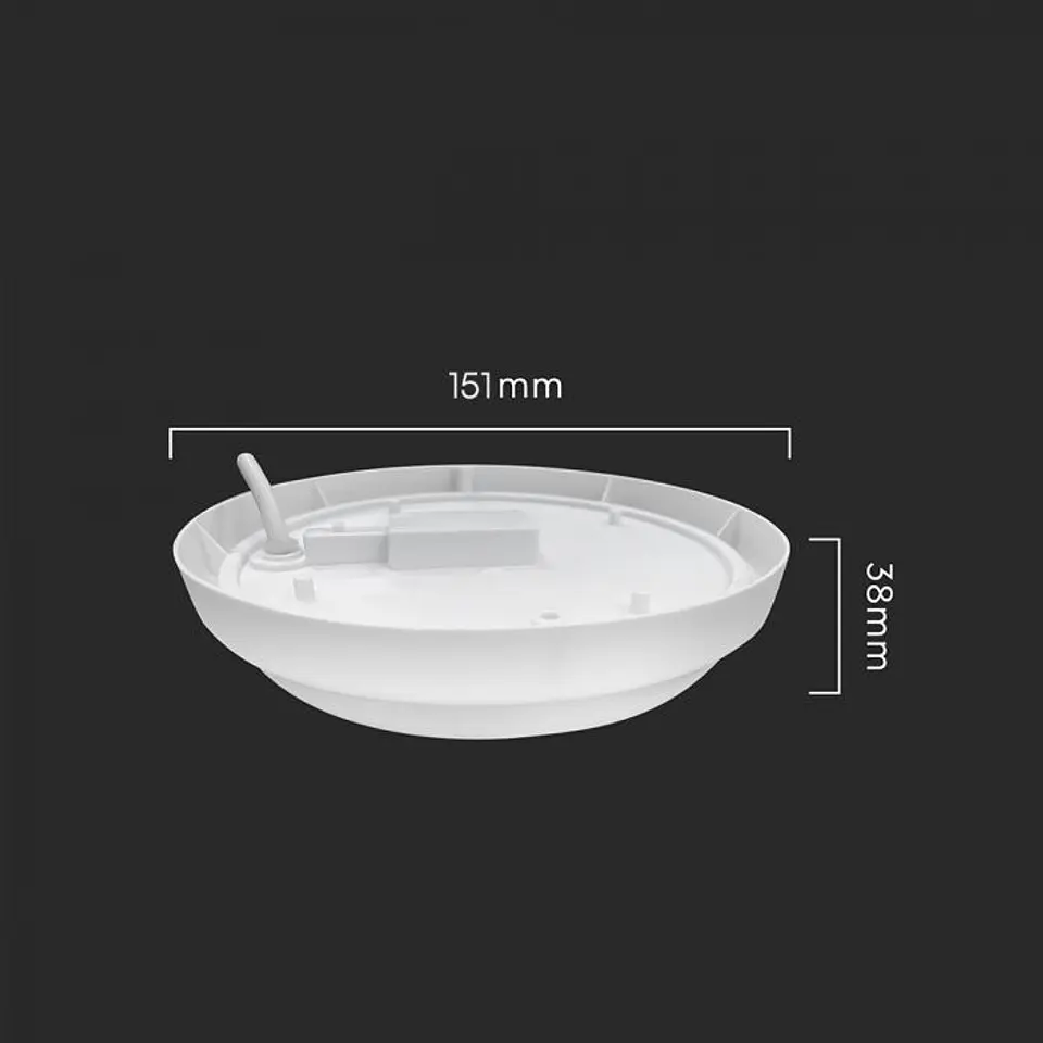 Plafone Bulkhead LED 12W 6500K IP54 V-TAC 4