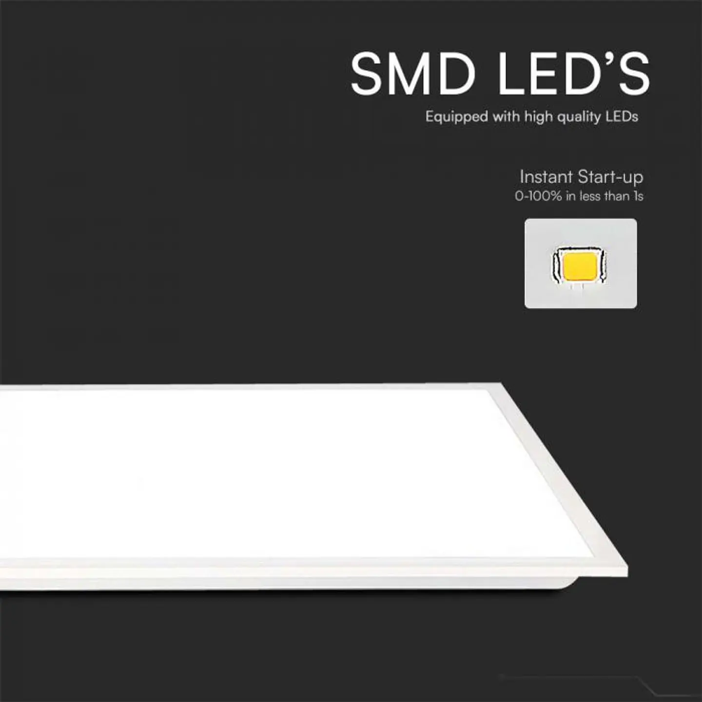Painel LED 40W 140LM/W 1200x300 mm V-TAC 4