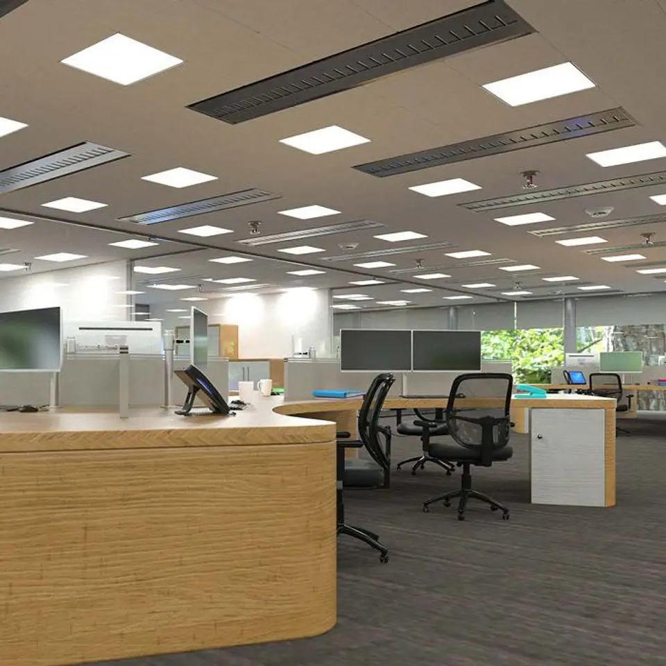 Square LED Panel 2IN1 recessed/surface mounted 36W 6500K 600X600mm V-TAC 8