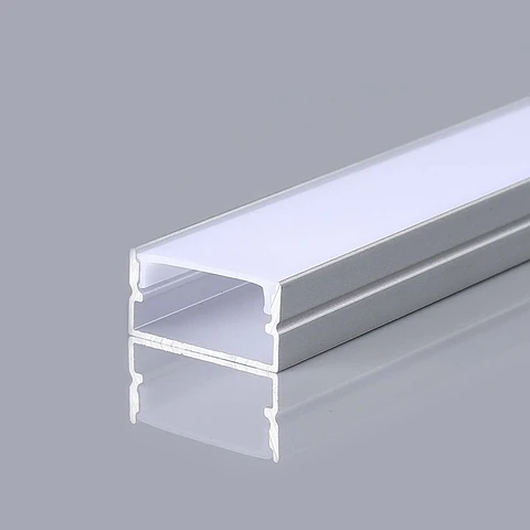 Perfil com Kit para Fita LED 2000X20X10mm Prata V-TAC