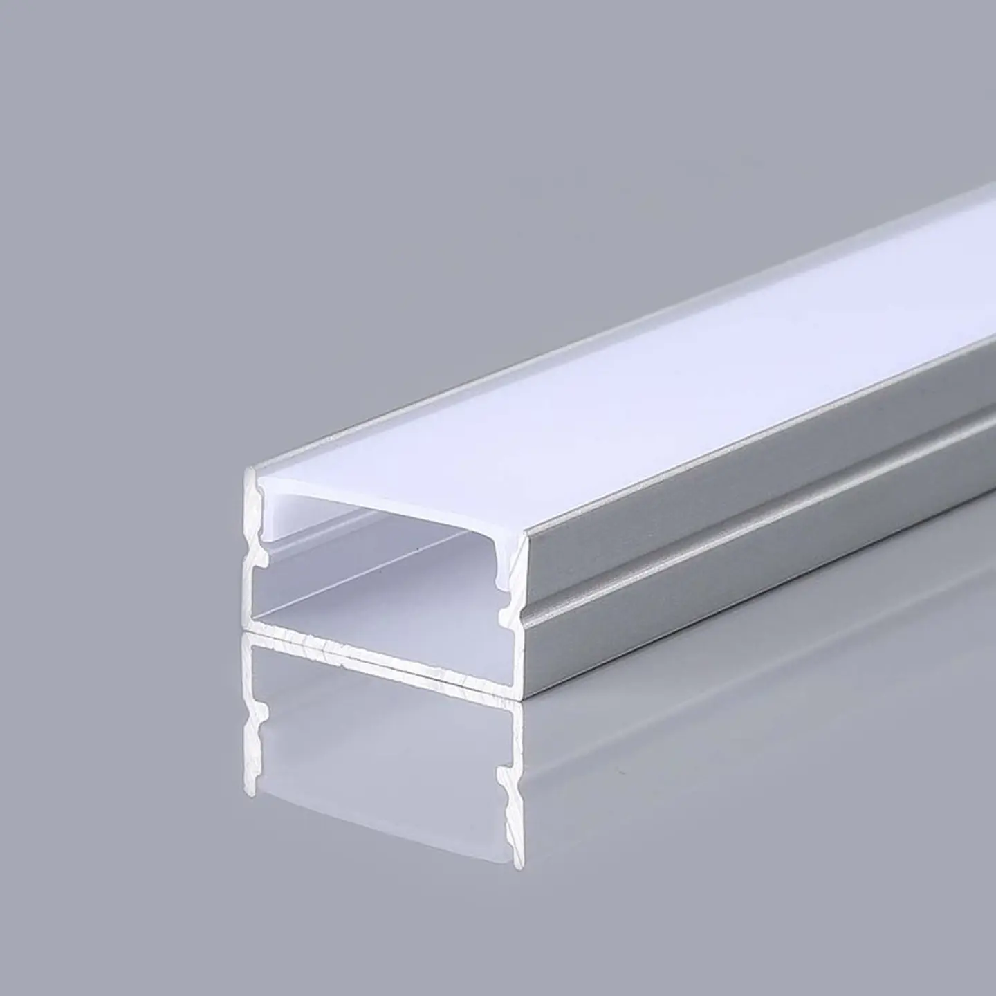 Profile with Kit for LED Strip 2000X20X10mm Silver V-TAC 1