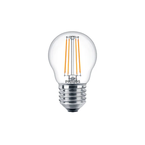 Lâmpada Classic LEDLuster ND 4-40W P45 E27 827 CL Philips