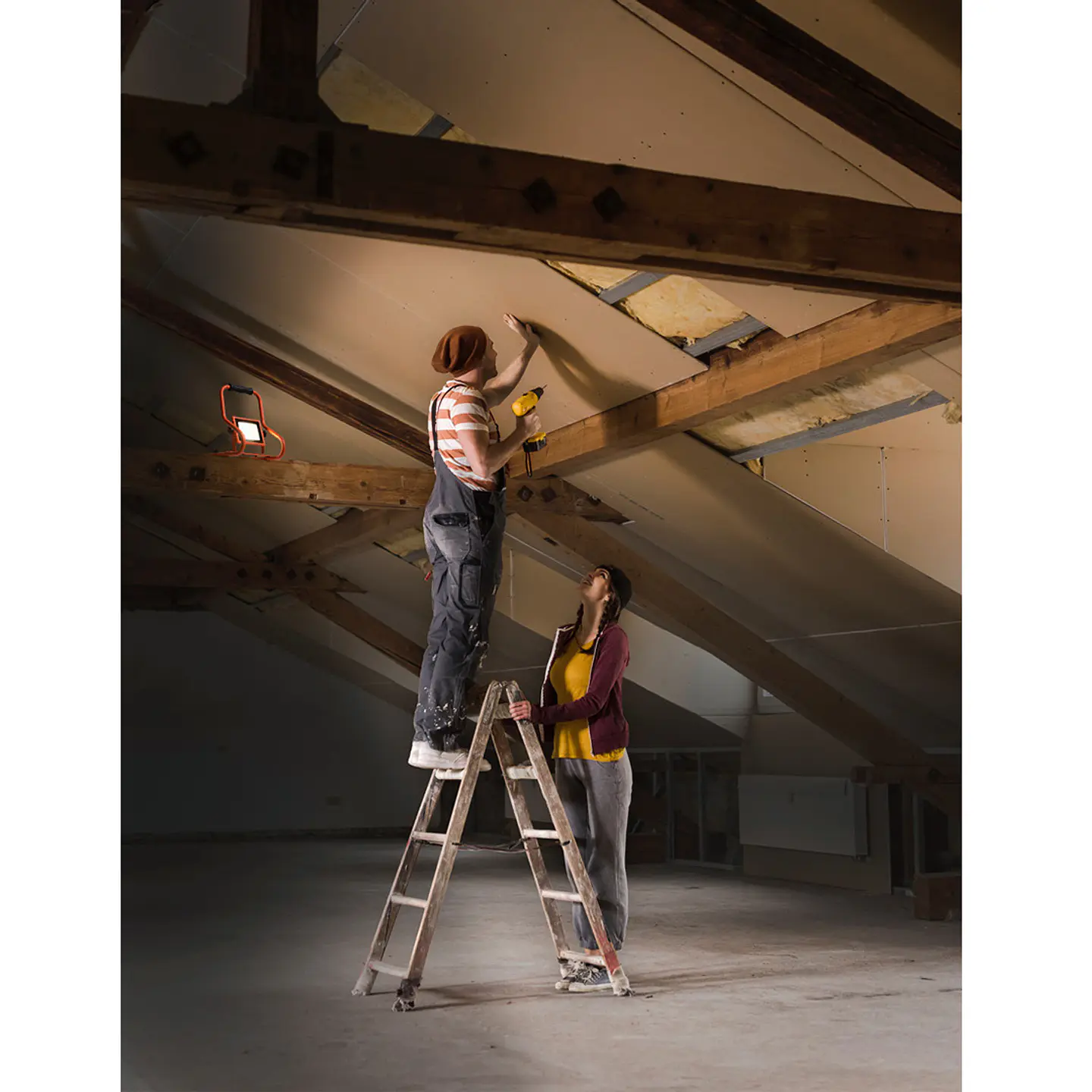 Projetor LED Worklight Battery R-Stand 20W 4000K Ledvance 4