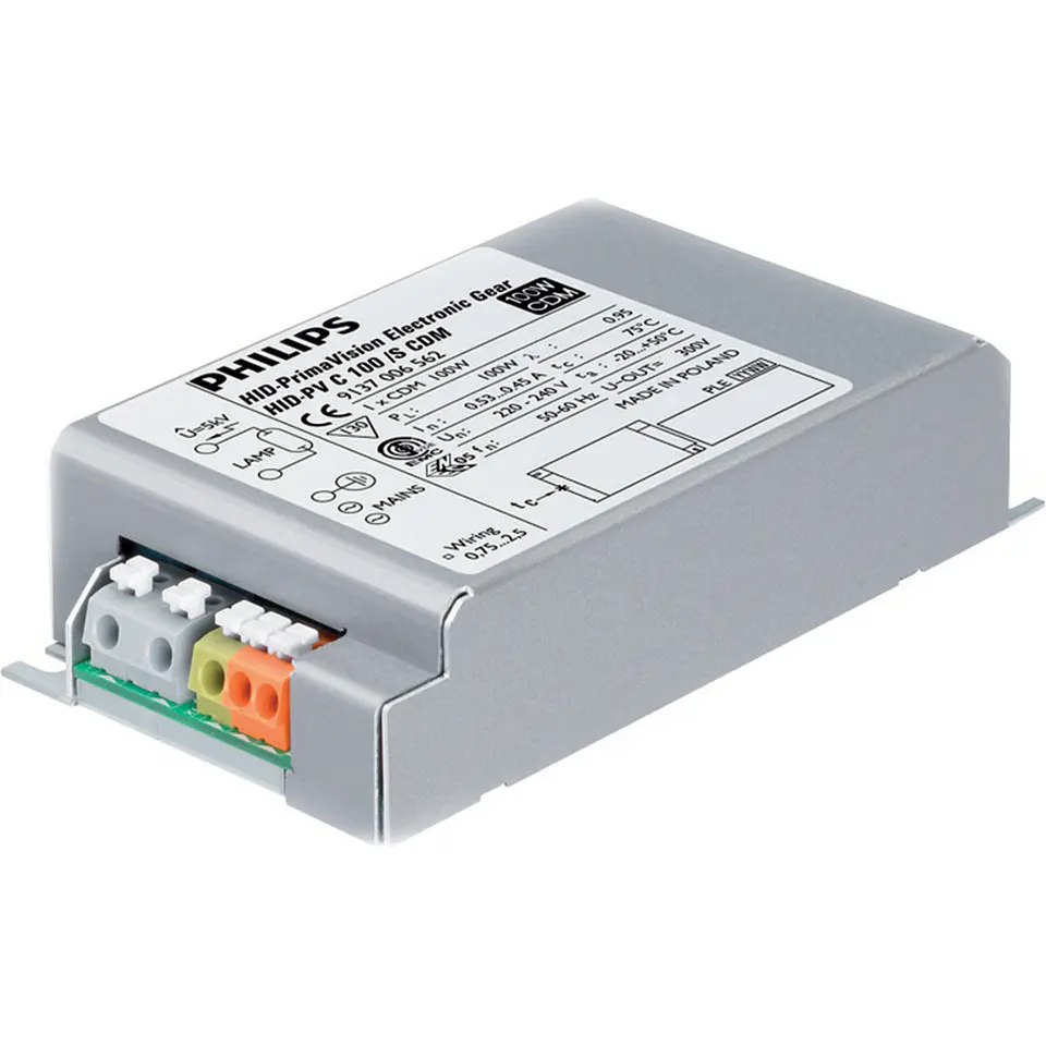 Balastro HID-PV C 20 /S CDM 220-240V 50/60Hz Philips 1