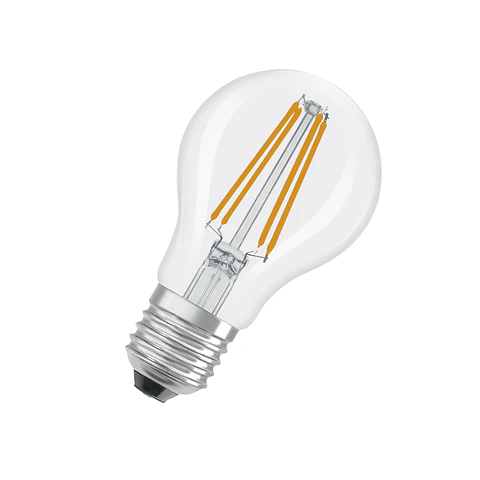 Lâmpada LED Classic Filament P 7.5W 827 E27 A75 Clear Ledvance