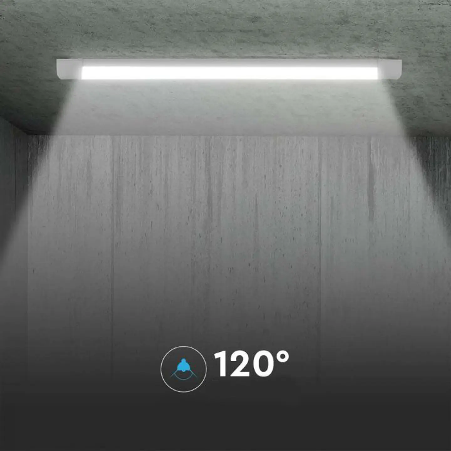LED Prismatic Luminaire LED SMD 50W 6500K 1500mm V-TAC 6