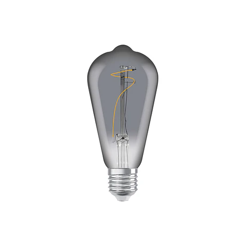 Bombilla Vintage 1906 Edison 10 Filament 3.4W 818 E27 smoke Ledvance