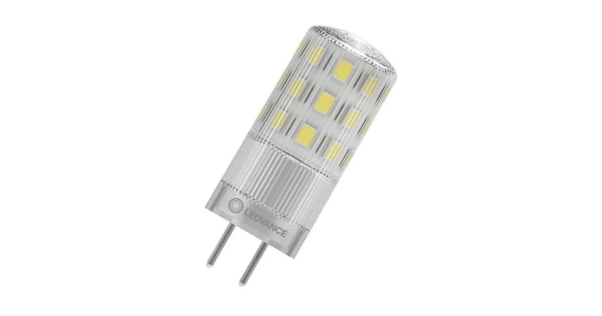 Lâmpada LED PIN 40 DIM P 3.8W 827 GY6.35 320° Clear Ledvance