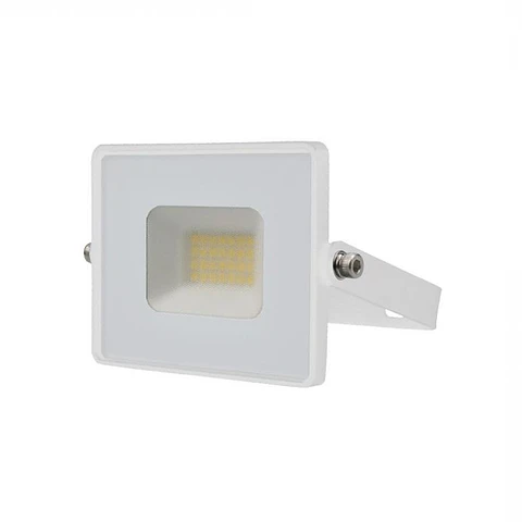 Projetor LED SMD 20W 6400K Corpo Branco V-TAC